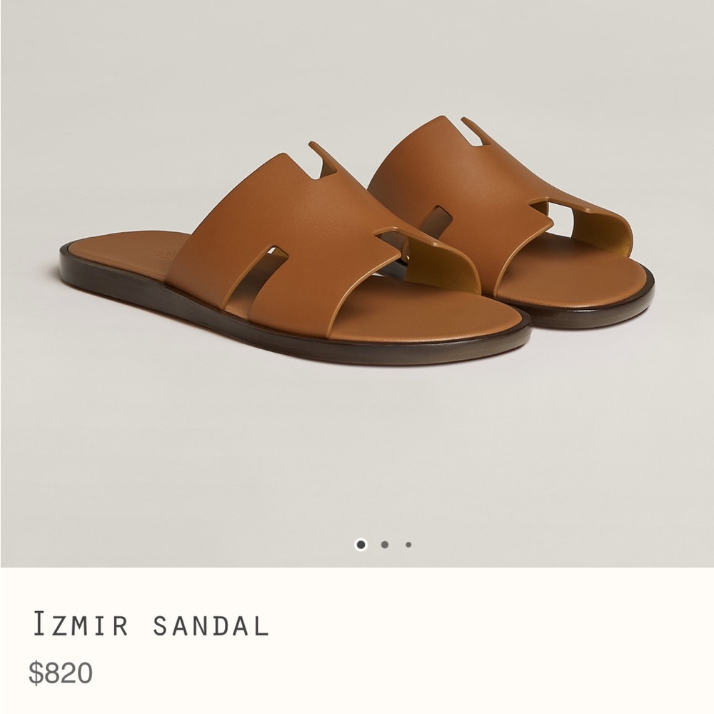 Hermes Izmir Sandal - brown